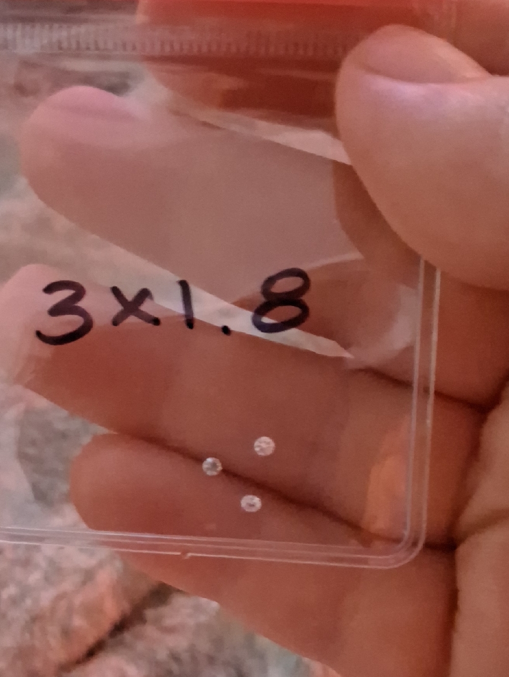 3x1.8mm Lab Diamonds